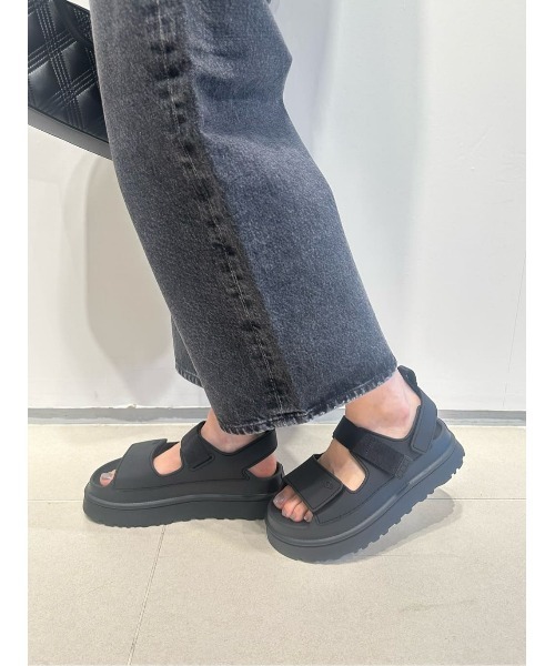 「UGG」 フラットサンダル 8 アイボリー レディース_画像5