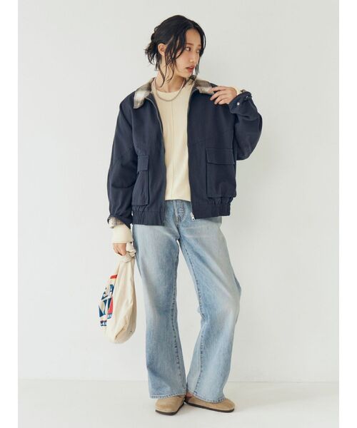 Ungrid（アングリッド） ブルゾン アウター リバーシブルスウィング