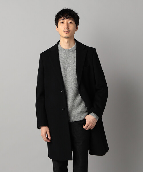 COMME CA MEN（コムサメン） チェスターコート コート 尾州産 ウール