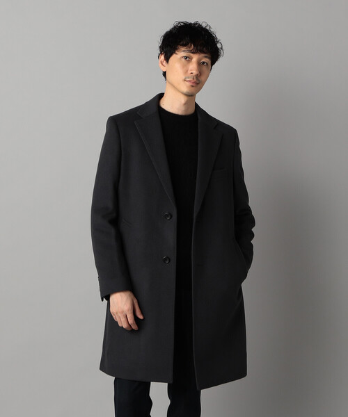 COMME CA MEN（コムサメン） チェスターコート コート 尾州産 ウール