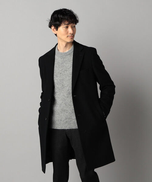 COMME CA MEN（コムサメン） チェスターコート コート 尾州産 ウール