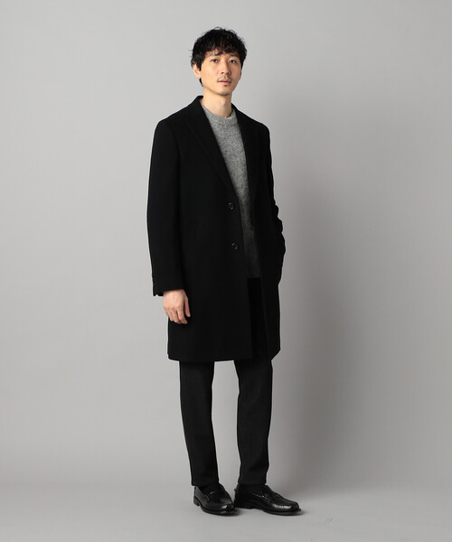 COMME CA MEN（コムサメン） チェスターコート コート 尾州産 ウール