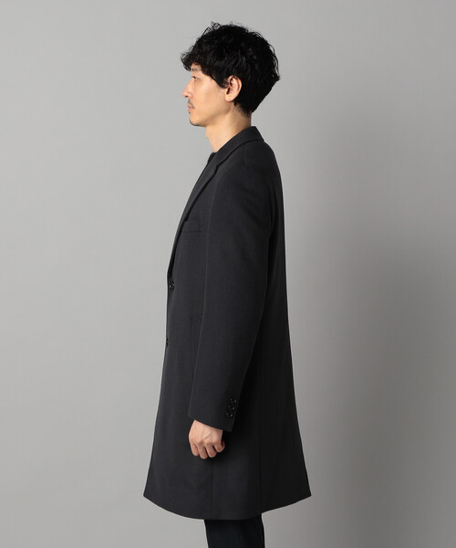 COMME CA MEN（コムサメン） チェスターコート コート 尾州産 ウール