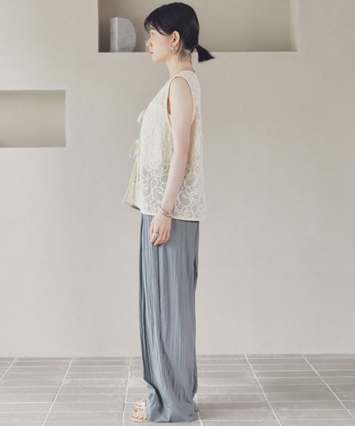 「DOUX ARCHIVES」 ベスト FREE アイボリー レディース_画像4