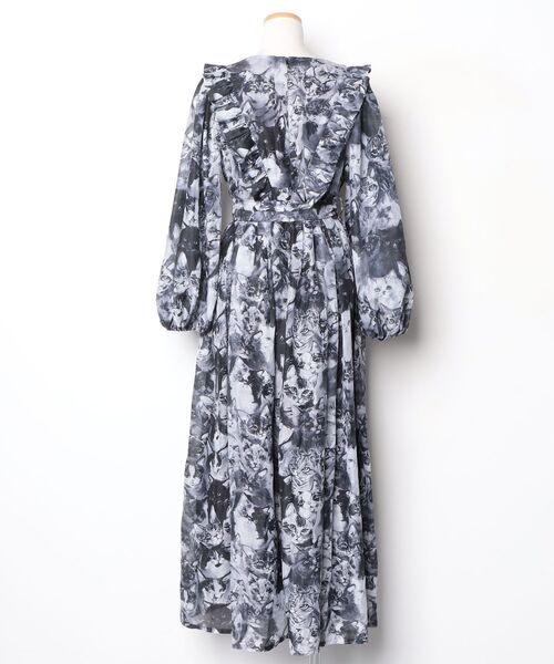 「mmts」 長袖ワンピース MEDIUM ブラック レディース_画像2