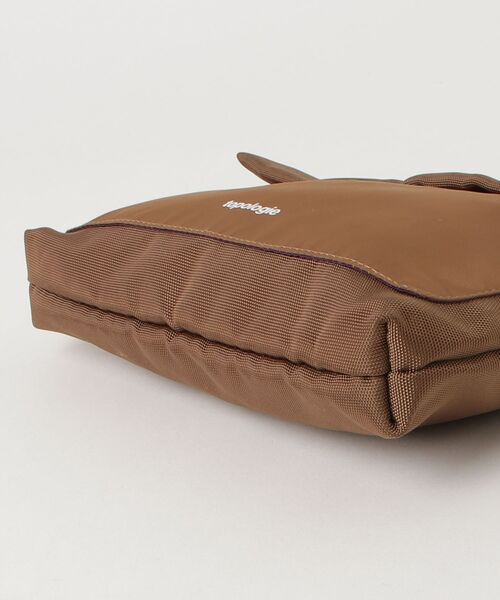 「Topologie」 ワンポイントクラッチバッグ - ベージュ レディース_画像3