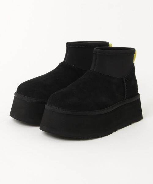 UGG JUMBO ムートンブーツ ブラック 10 アグ UGG ブーツ ムートンブーツ レディース ショート シープスキン W