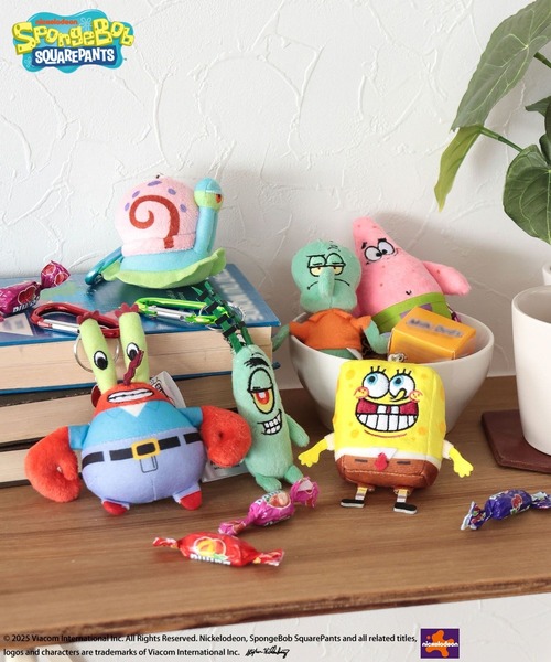 BAYFLOW（ベイフロー） キーホルダー 「スポンジ・ボブ×BAYFLOW