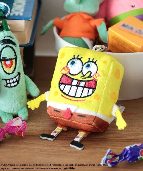 BAYFLOW（ベイフロー） キーホルダー 「スポンジ・ボブ×BAYFLOW