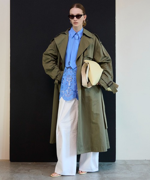 MAISON SPECIAL（メゾンスペシャル） トレンチコート コート Drape