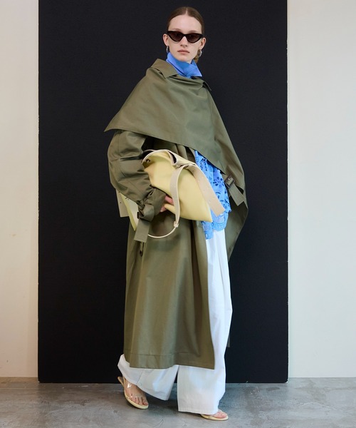 MAISON SPECIAL（メゾンスペシャル） トレンチコート コート Drape