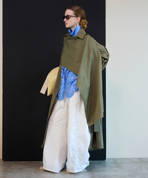 MAISON SPECIAL（メゾンスペシャル） トレンチコート コート Drape