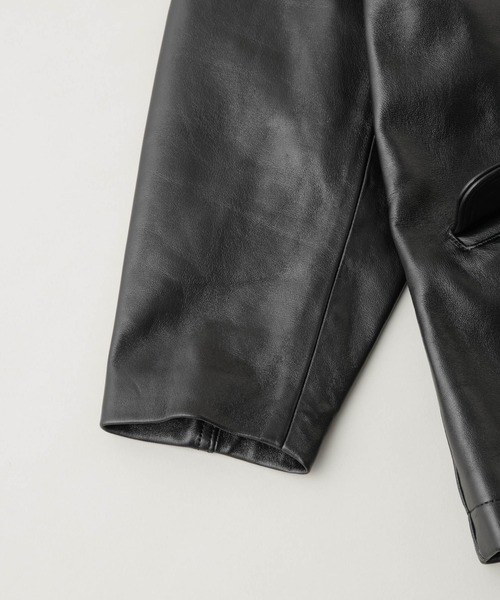 NANO universe（ナノ・ユニバース） 革ジャン ライダース Schott/別注