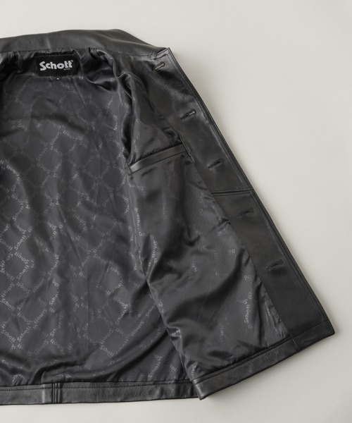 NANO universe（ナノ・ユニバース） 革ジャン ライダース Schott/別注