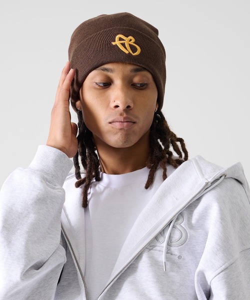 FUBU（フブ） ニット帽 ニットキャップ ブランド FB Knit Cap / FBロゴ