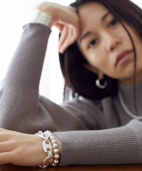 「Nothing And Others」 ブレスレット FREE シルバー レディース_画像9