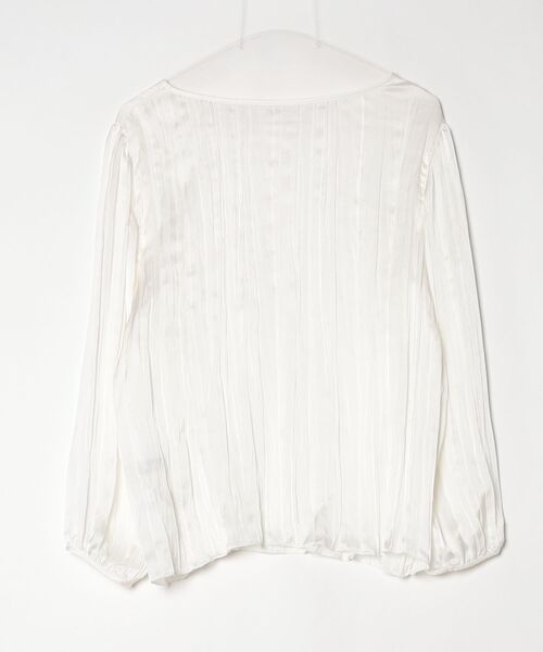 「UNTITLED」 長袖ブラウス 44 オフホワイト レディース_画像2