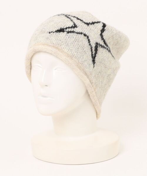 WEGO（ウィゴー） ニット帽 ニットキャップ WEGO/スタージャガード