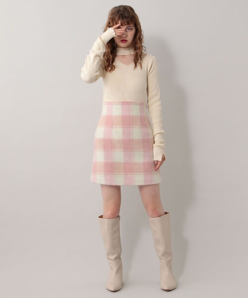 「DEICY」 長袖ニット FREE ブラック レディース_画像3