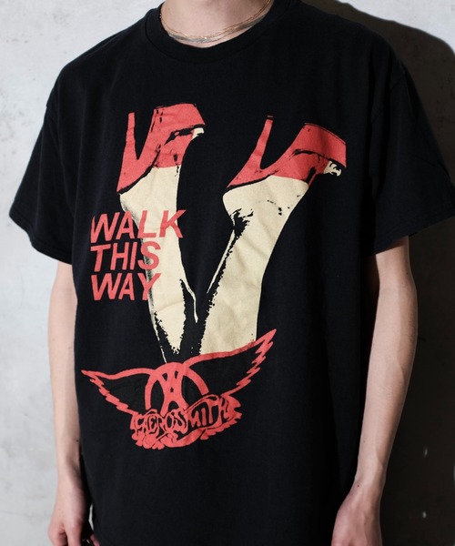 エアロスミス & ヤングブラッド　オリジナルTシャツ Aerosmith バンドTシャツ エアロスミス Rainbow Spade - バンドTシャツ