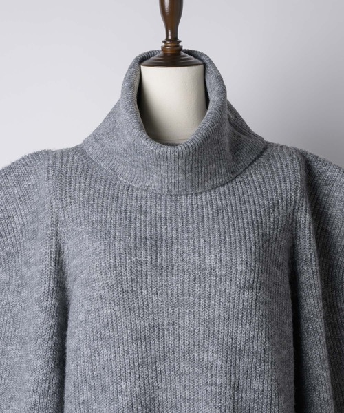 「J1U by LA BELLE ETUDE」 長袖ワンピース FREE グレー レディース_画像5