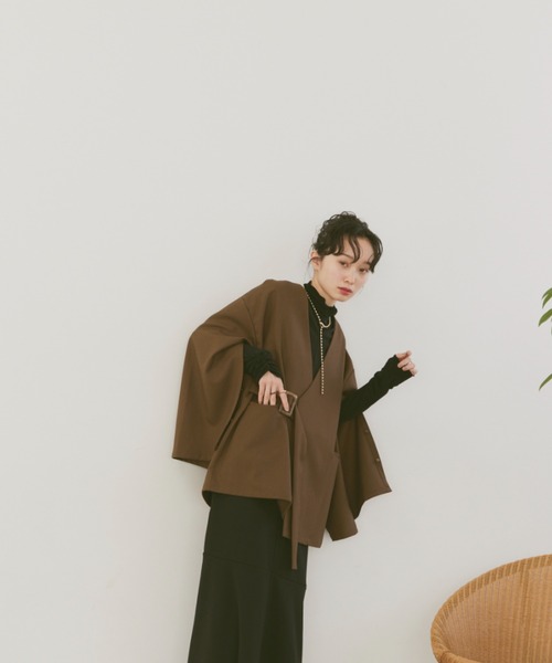 「moi tytto」 ジャケット FREE ナチュラル レディース_画像2