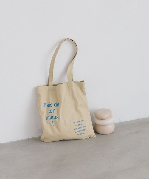 トートバッグ ロゴプリントトート　636360 レディース | LOWRYS FARM | 02