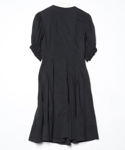 「PAOLA FRANI」 7分袖ワンピース 6 ブラック レディース_画像2