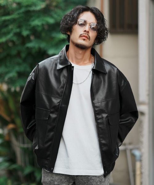 「improves」 ブルゾン MEDIUM ブラウン メンズ_画像2