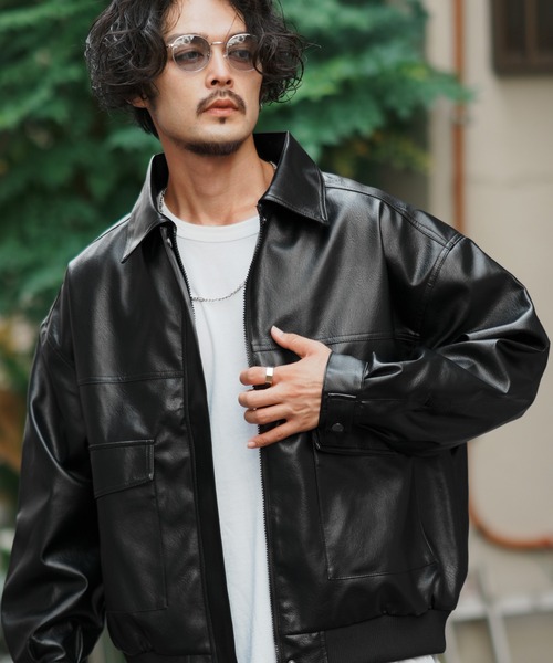 「improves」 ブルゾン MEDIUM ブラウン メンズ_画像3