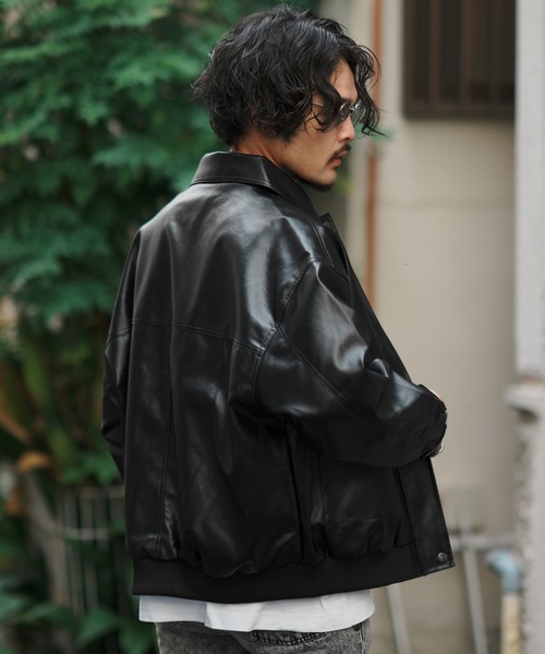 「improves」 ブルゾン MEDIUM ブラウン メンズ_画像5