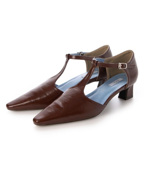 「EVOL」 パンプス 25.0cm ゴールド レディース_画像7