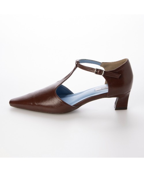 「EVOL」 パンプス 25.0cm ゴールド レディース_画像8