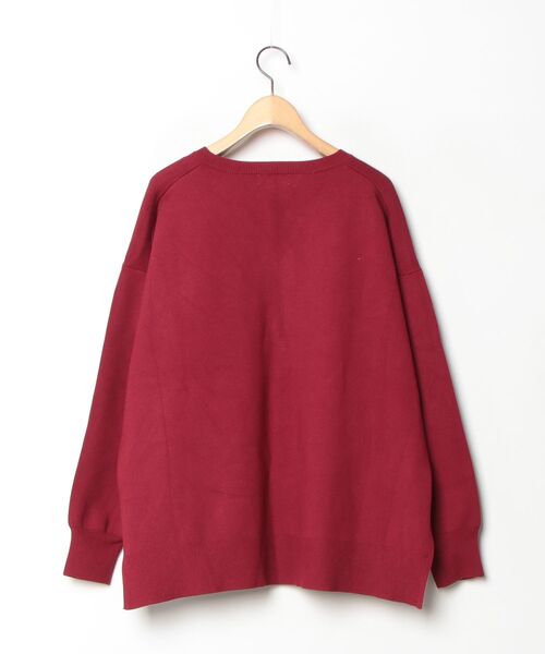 「BARNYARDSTORM」 長袖ニット FREE レッド レディース_画像2