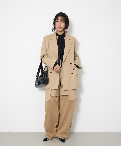 SLY（スライ） ニット セーター TIE RIBBON KNIT TOPS タイリボン