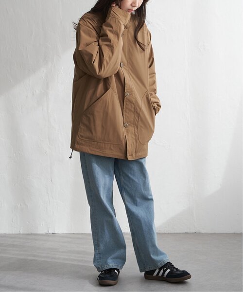 VENCE EXCHANGE ミリタリージャケット モッズコート 襟ボアN-1デッキ