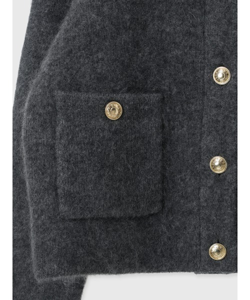 anuans（アニュアンス） ノーカラージャケット FREE ベージュ