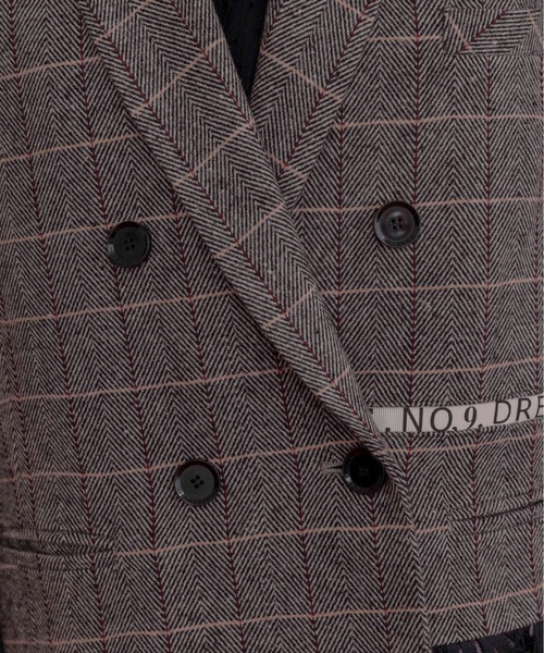 「Eimee Law」 テーラードジャケット FREE グレー レディース_画像5