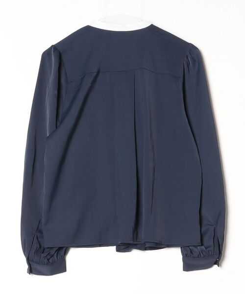 「OLIVE des OLIVE」 長袖ブラウス FREE ネイビー レディース_画像2