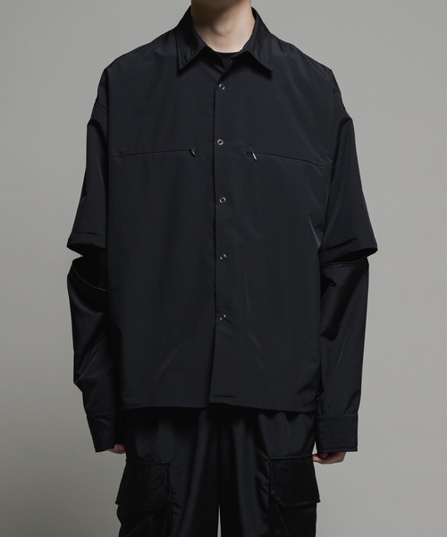 「Casper John」 長袖シャツ X-SMALL ブラック メンズ_画像3