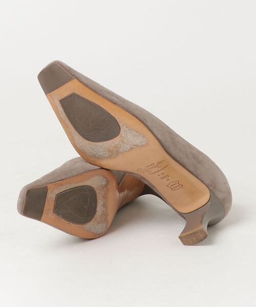 「GINZA Kanematsu」 パンプス 22.5cm グレー レディース_画像3