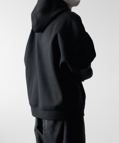 「RUUBON」 プルオーバーパーカー M ライトグレー メンズ_画像4