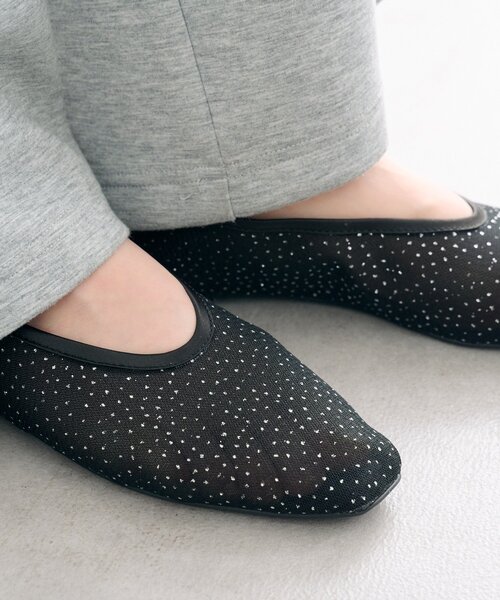 mystic（ミスティック） パンプス シャイニーチュールパンプス