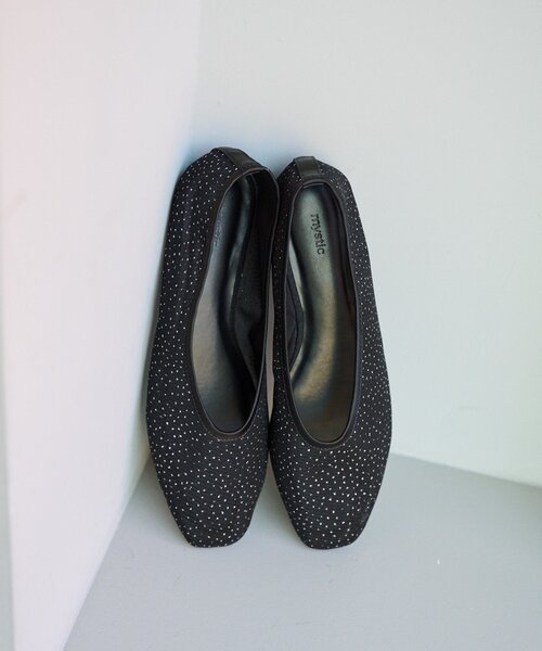 mystic（ミスティック） パンプス シャイニーチュールパンプス