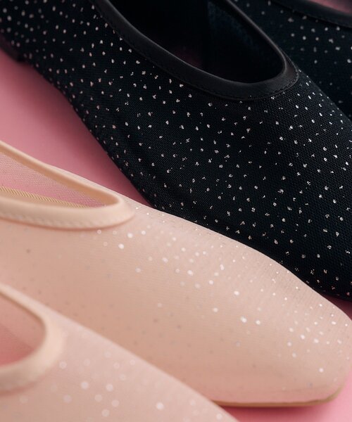 mystic（ミスティック） パンプス シャイニーチュールパンプス