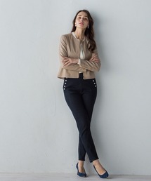 「Viaggio Blu」 スキニーパンツ SS ネイビー レディースの画像6