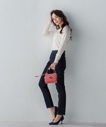 「Viaggio Blu」 スキニーパンツ SS ネイビー レディースの画像8