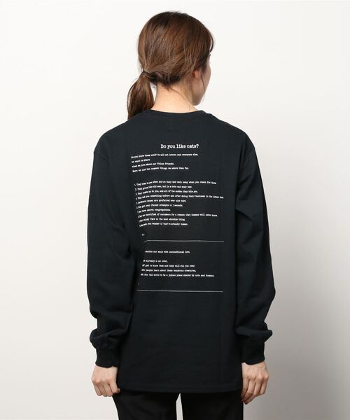 「mmts」 長袖カットソー LARGE ホワイト系その他2 レディース_画像4