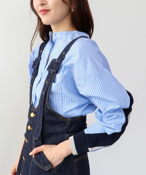 ブラウス シャツ バックヨークテープブラウス レディース | Three Four Time | 02