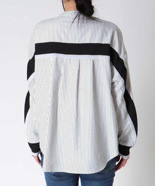 ブラウス シャツ バックヨークテープブラウス レディース | Three Four Time | 21